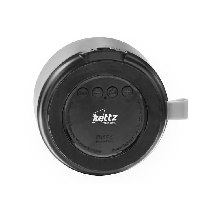 Zvučnik prenosni, Bluetooth, microSD, mic, 5W, sivi, Kettz BTK-890/GY