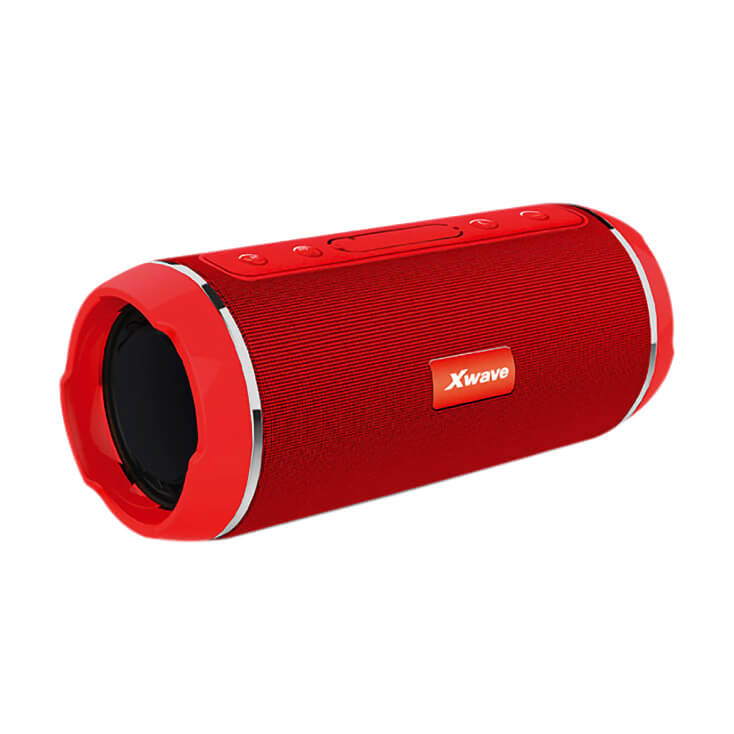 Zvučnik Bluetooth prenosni, FM, USB, MicroSD, 2x5W, Xwave B-FANCY-red