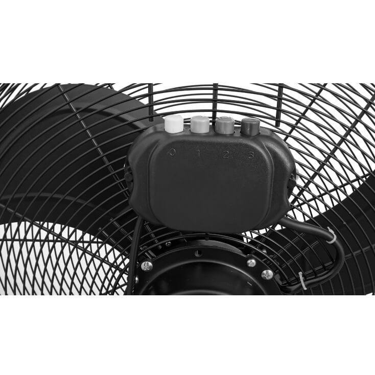 Ventilator podni, 60W, 35cm prečnik, metal, PROSTO FF35M/BK