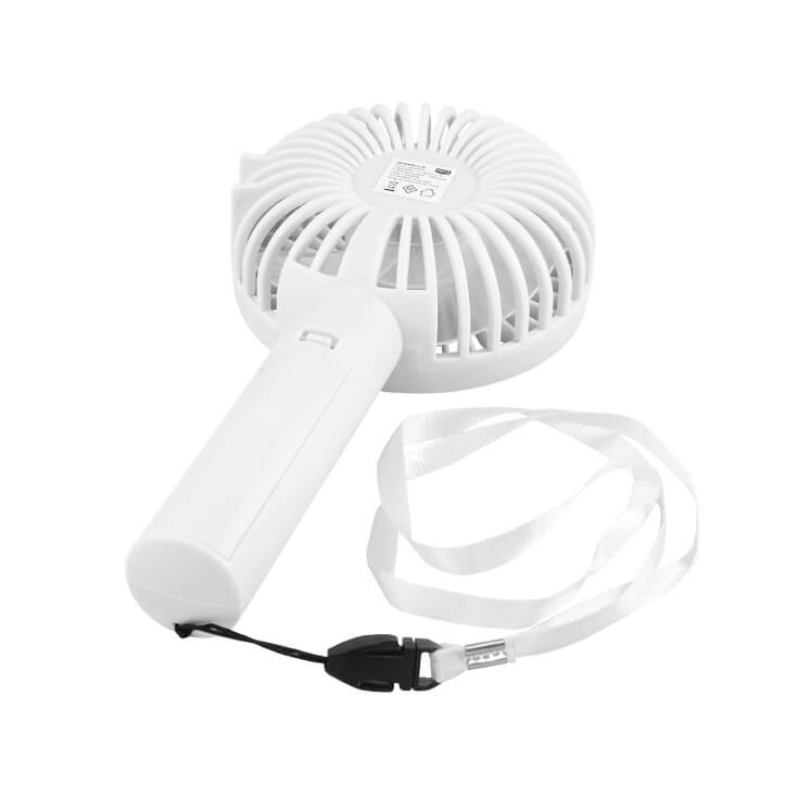 Ventilator prenosni mini, punjivi, beli, PROSTO MF9040D-LI/WH