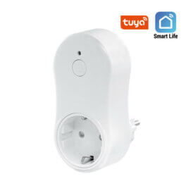 SMART WiFi utičnica sa USB punjačem, 230V, 16A, Tuya app, Smart Life WFU-M12